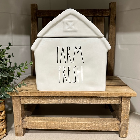 Rae Dunn Accents Rae Dunn Farm Fresh Farmhouse Barn Canister Poshmark